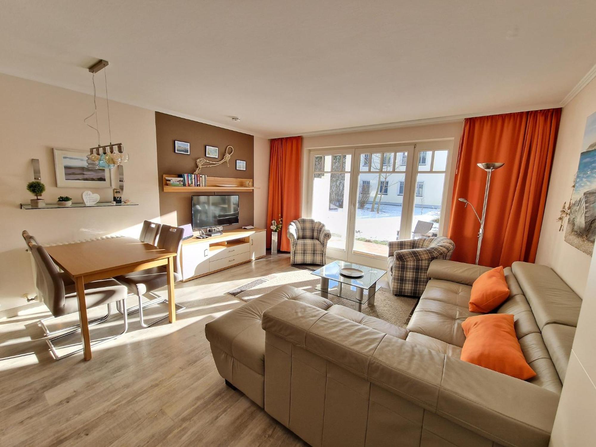 Duenenpark Binz - Komfort Ferienwohnung Mit 1 Schlafzimmer Und Terrasse Im Erdgeschoss 220 Buitenkant foto